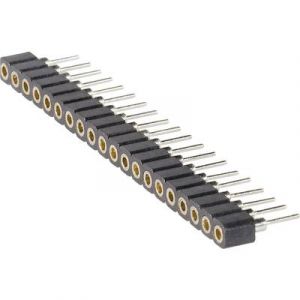 Bkl electronic Barrette femelle (de pr&eacute;cision) 10120700 Nbr de rang&eacute;es 1 Nombre de p&ocirc;les par rang&eacute;e 20 1 pc(s)