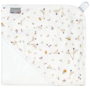 Sevira Kids Ma première cape de bain en coton et bambou, Sidonia