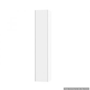 Image de Colonne de salle de bain en m&eacute;lamine blanc mat