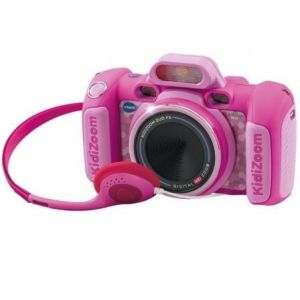 Vtech Kidizoom Duo FX Rose, Appareil Photo pour Enfant, Selfies, vidéo, écran Couleur, Studio de Bande dessinée, filtres et Effets Amusants, Cadeau pour Enfants de 4 à 12 Ans, Contenu en Espagnol