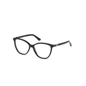 Guess Femme GU50311 001 Montures optiques Acétate Noir Cat Eye Normale