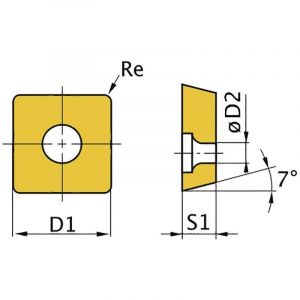 Optiturn Plaquettes SNMG090304