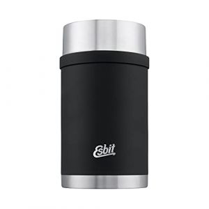 Esbit Thermobehälter Sculptor - Conservation de la nourriture taille 1000 ml, noir/gris
