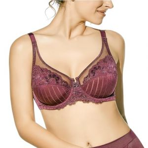 Selene - Soutien-gorge avec baleines FemmeBordeaux115C