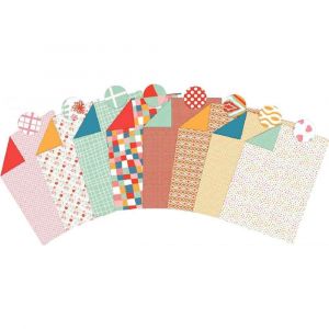 Maildor Feuilles carton décoration assorties 25 x 35 cm - Paquet de 40