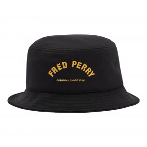 Image de Fred Perry Bob griffe brodée Noir