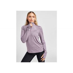 Nike Haut de running à 1/4 de zip Dri-FIT Swift Element UV pour femme - Pourpre - Taille L - Female