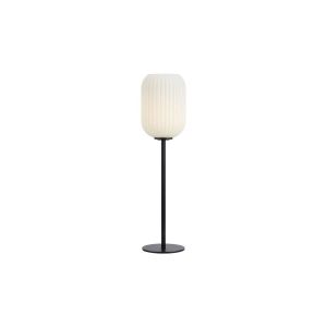 Boutica-design Lampe de Chevet Cava 1x40W E14 Noir Blanc