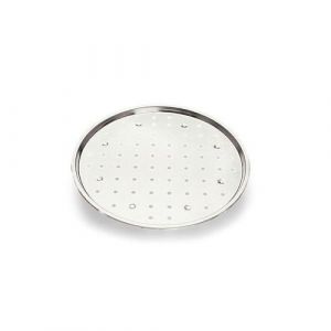 Gobel 127120 Moule/Plaque à Pizza Rond Perforée Fer Blanc Ø 30 cm