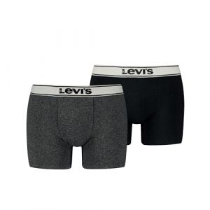 Levi's Boxer sous-vêtement, Noir, M Homme