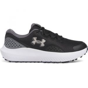 Under Armour Chaussures de golf - Surge - Noir - Imperm&eacute;able NeverWet - Semelle Charged Cushioning