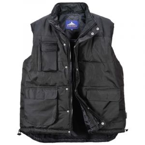 Image de Portwest Gilet Bodywarmer de froid Classic Noir 3XL