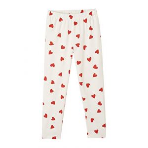 Vertbaudet Lot de 2 Pyjamas cœurs Ivoire 10A