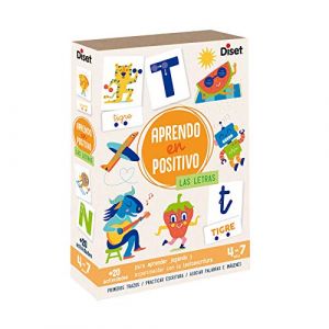 Diset Les Lettres Jeu d'apprentissage Positif, &eacute;ducatif, 41203, Multicolore