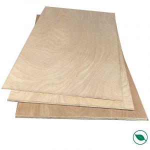 Foresta Panneau contreplaqué okoumé twin 1200 x 600 x 15 mm FORESTEA Dimensions : 1200 mm x 600 mm x 15 mm