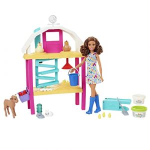 Image de Barbie Ferme d'œufs cueillette et découverte