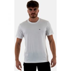 Calvin Klein Jeans Homme EMBRO BADGE TEE J30J325268, White (Bright White), XXL