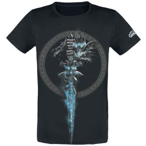 World Of Warcraft - Lich King - T-Shirt - noir - S - 100% Coton,Jersey