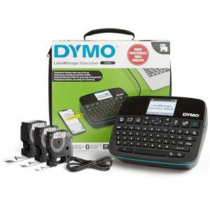 Dymo LabelManager Imprimante d'étiquettes adapté pour rubans: D1 6 mm, 9 mm, 12 mm, 19 mm, 24 mm