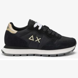 Baskets SUN68 Ally Gold Silver noir doré femme - 37