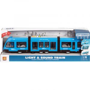 WDK Partner Jeux de voiture Tramway Rétro-Friction Son et Lumière