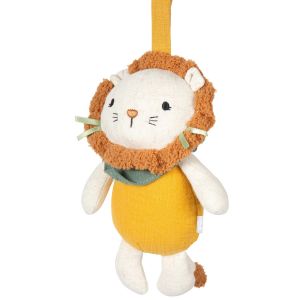 Legler Jouet pour b&eacute;b&eacute;s Bo&icirc;te &agrave; Musique en Tissu &laquo; Little Lion &raquo;, avec Boucle de Suspension et m&eacute;lodie, b&eacute;b&eacute;s et Jeunes Enfants, 12773