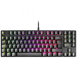 Marsgaming MKREVOPRO, Clavier Mécanique Gamer RGB, TK + Num, Red Switch, ES