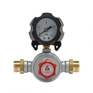 Favex Mano-détendeur haute pression Propane avec manomètre 8kg/h - 0,5 à 3b - M20x150