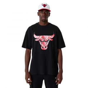 New era T-shirt Chicago Bulls NBA Infill Logo