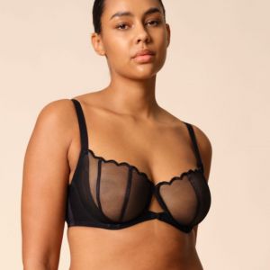 GOSSARD Soutien-gorge balconnet non rembourr&eacute; noir