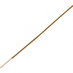 Tru Components Câble pour l'automobile FLRY-A 1568630 1 x 0.35 mm² marron 50 m