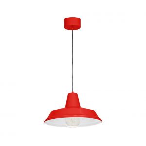 Lustre CLASS 1xE27/60W/230V rouge