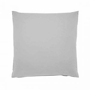 Image de Declikdeco Taie d'oreiller coton ALABAMA grise