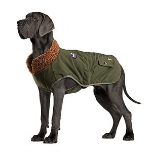 IREENUO Manteau Chien Imperm&eacute;able, Vetement pour Chien avec Boucle R&eacute;glable pour Chiens Moyens et Grands, Manteau Chien Hiver