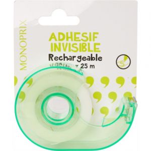 Monoprix Adh&eacute;sif invisible + d&eacute;vidoir