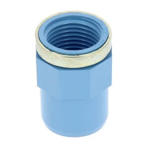 Image de Glynwed Manchon adaptation PVC bleu a coller F20M25 a visser F15-21