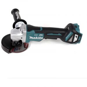 Makita DGA 517 ZJ Meuleuse d'angle sans fil 18V 125mm + Coffret de transport Makpac 3 - sans Batterie, sans Chargeur