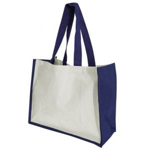 Westford Mill Printers - Cabas de courses (21 litres) (Lot de 2) (Taille unique) (Bleu marine) - UTBC4539