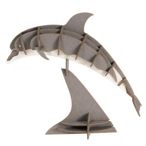 Fridolin Maquette 3D en papier Dauphin