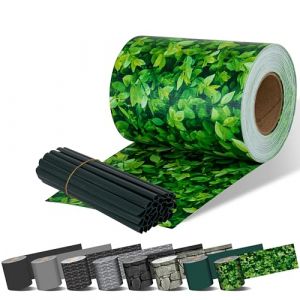 Pvc Bandes de protection visuelle Rouleau de treillis à double barre 70 m / Buis - Kesser