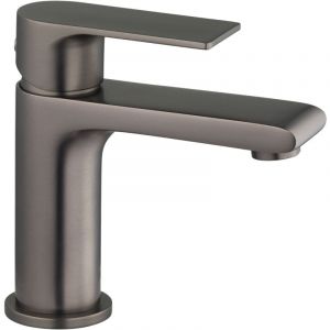 EUROSANIT Mitigeur de lavabo gris métal FEJO by