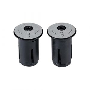 BBB cycling Embouts de Guidon - ScrewOn Alu - Construction en Aluminium Durable - Bouchons Réutilisables pour Vélo - Accessoires Cyclisme - BHT-97 - Reflective