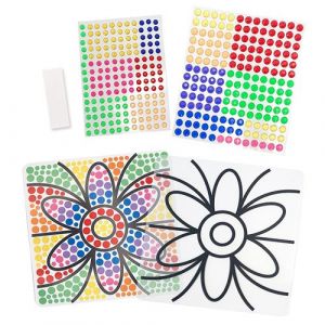 Kit cr&eacute;atif strass - Mod&egrave;le fleur - Loisirs cr&eacute;atifs - Enfant - D&egrave;s 3 ans - CTOP