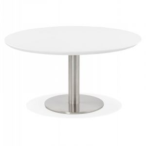 Table B e Design "Ilma" 90cm Blanc Prix