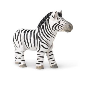 Ferm Living Décoration Animal en bois Zebra