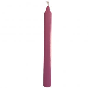 United Labels Bougie teintée dans la masse rose H21cm