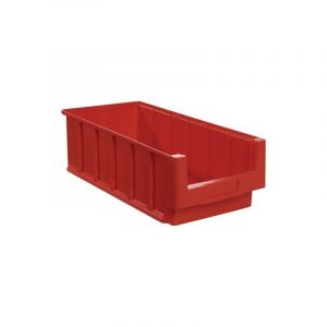 Lot boîte pour étagère vkb la-ka-pe 1 carton(s) de 10 pièce(s) boîte étagère vkb l500xl230xh150mm rouge polypropylène - la-ka-pe