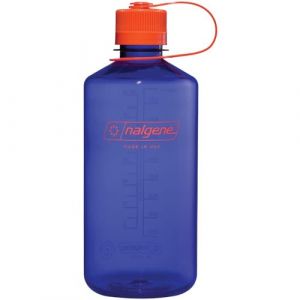 Nalgene Sustain Bouteille d'eau en Tritan sans BPA, fabriqu&eacute;e &agrave; partir de 50% de d&eacute;chets plastiques, 907 ml, &agrave; bouche &eacute;troite, vert persistant