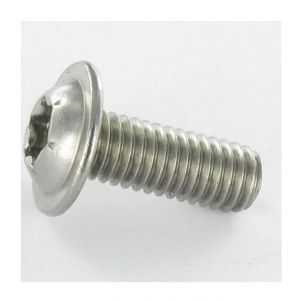 VIS METAUX TETE BOMBEE EMBASE/COLLERETTE TORX T30 6X16 INOX A2 (Unitaire) - VISSERIE SERVICE