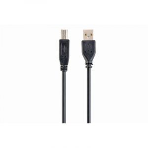 Gembird 4.5m USB 2.0 A/B M - 4,5 m - USB A - USB B - 2.0 - Male connector / Male connector - Noir (CCP-USB2-AMBM-15)